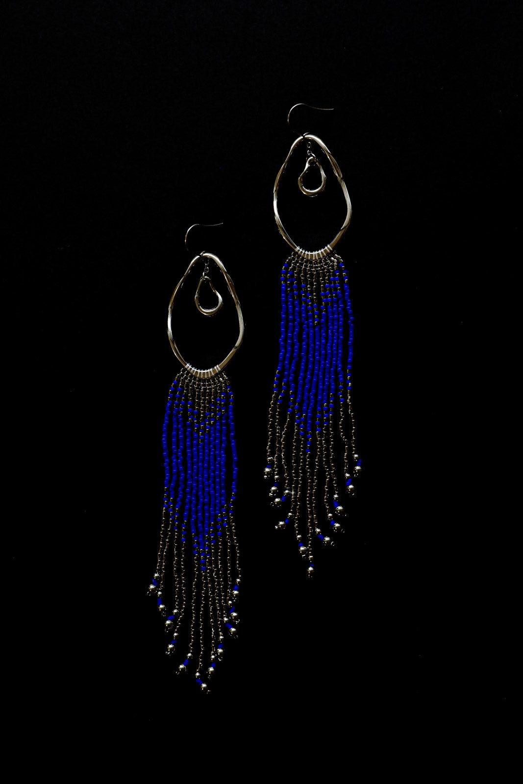 ISIS Fringe Earrings - Steel